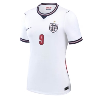 Camiseta Inglaterra Harry Kane #9 Primera Equipación Replica Mundial 2026 para mujer mangas cortas